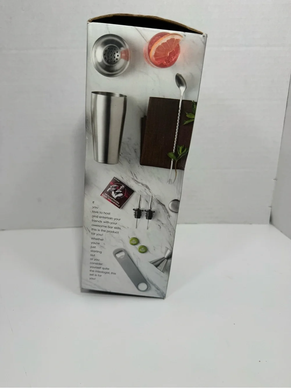 Finedine Silver Stainless Steel 7-Piece Bar Set